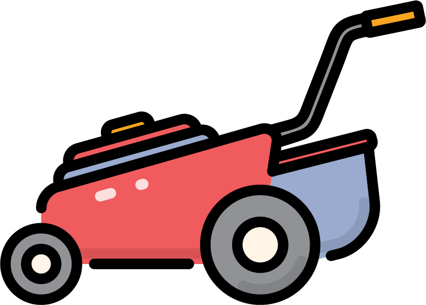 Garden Lawnmower Icon